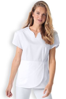 Naisten työtakki, valkoinen