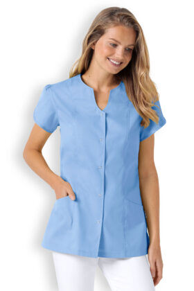Naisten työtakki, taivaansininen