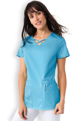 Naisten työtakki, turkoosi