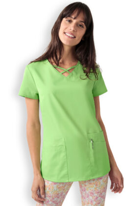 Naisten työtakki, omenanvihreä