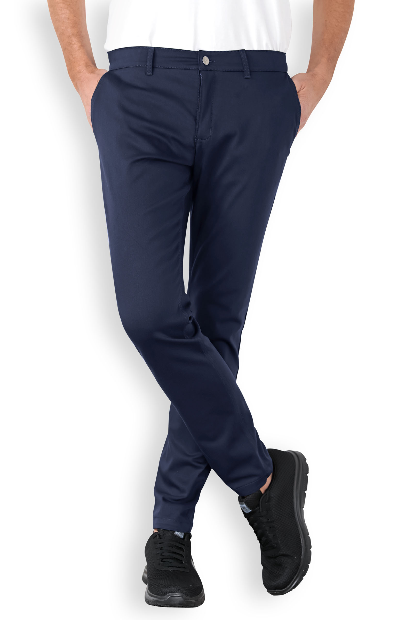 Miesten chinot, tummansiniset - Image 11