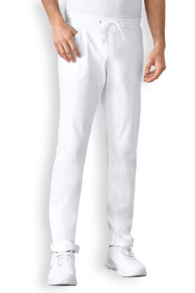 Miesten työhousut, valkoiset