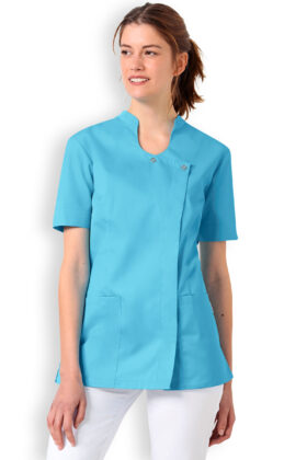 Naisten työtakki, turkoosi