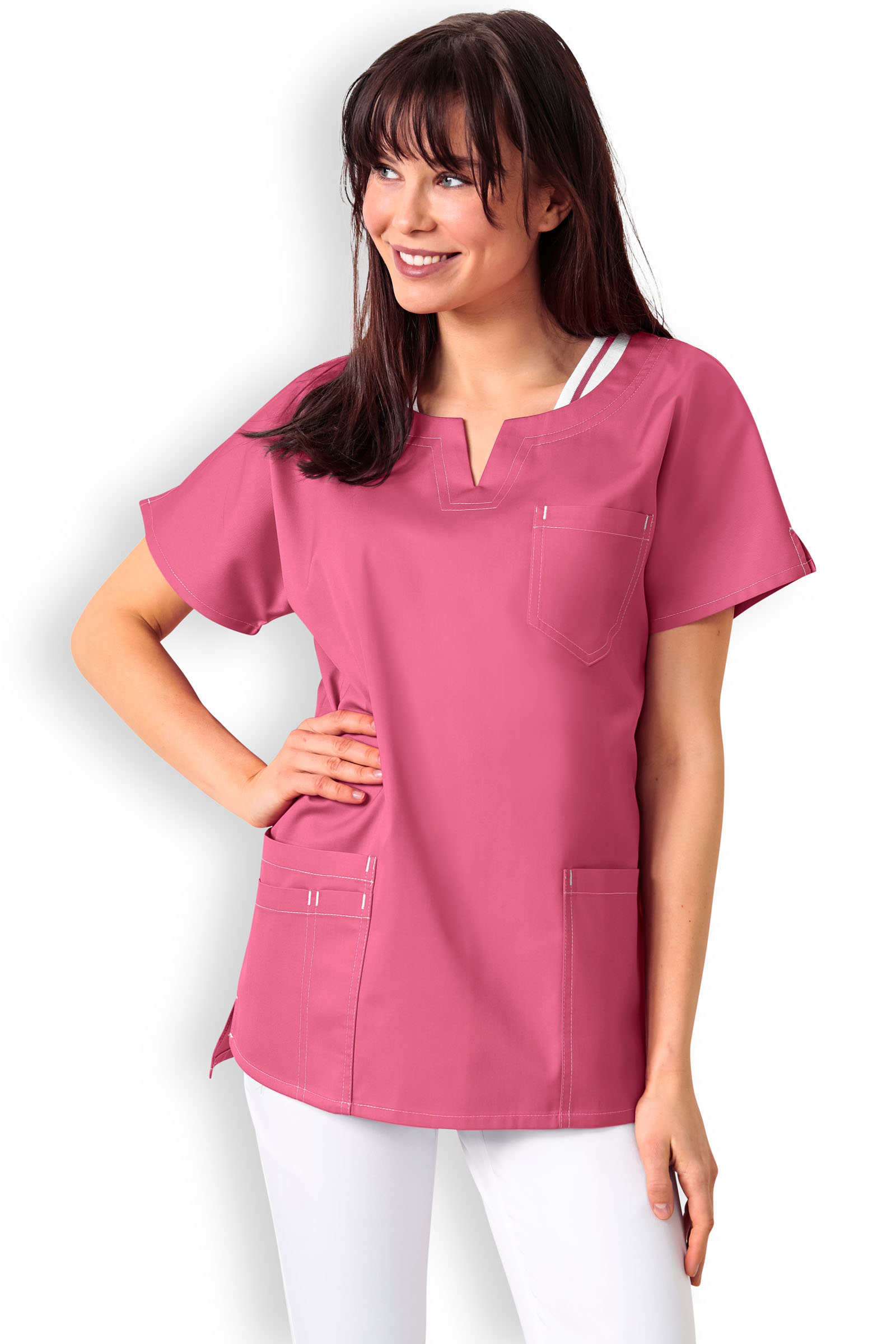 Naisten työtakki, vanharoosa - Image 14