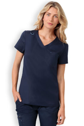 Naisten työtakki, tummansininen