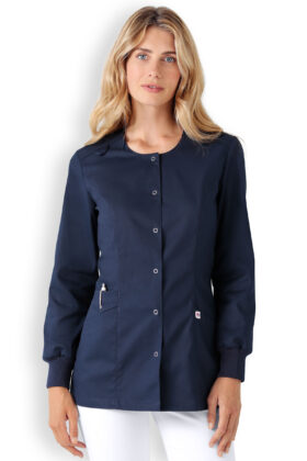 Naisten työtakki, tummansininen