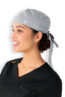 Bandana hattu, säädettävä, harmaa