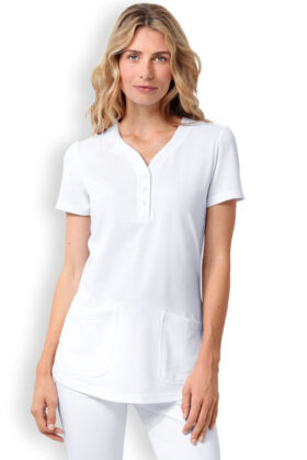 Naisten pitkä paita, valkoinen