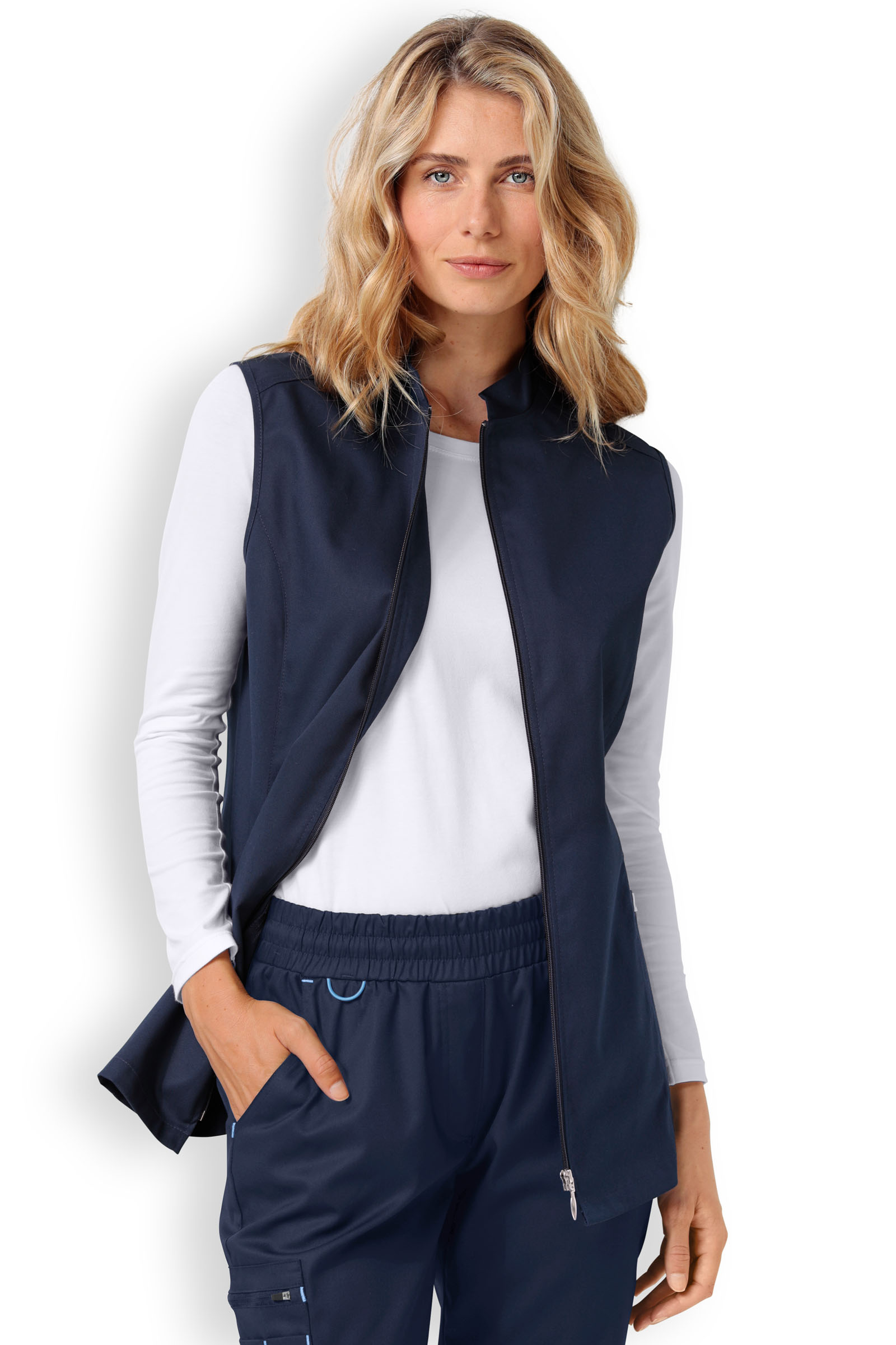 Naisten liivi, tummansininen