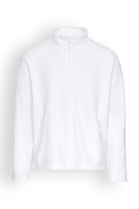 Unisex fleecetakki, valkoinen