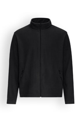 Unisex fleecetakki, musta