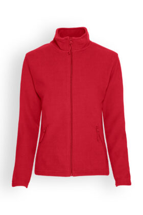 Naisten fleecetakki, punainen