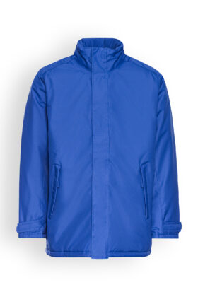 Unisex talvitakki, kuninkaansininen